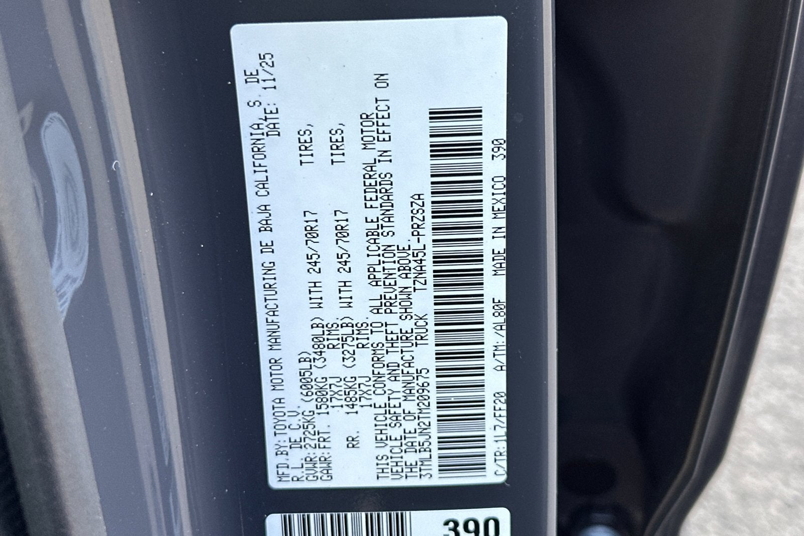 2026 Toyota Tacoma SR5