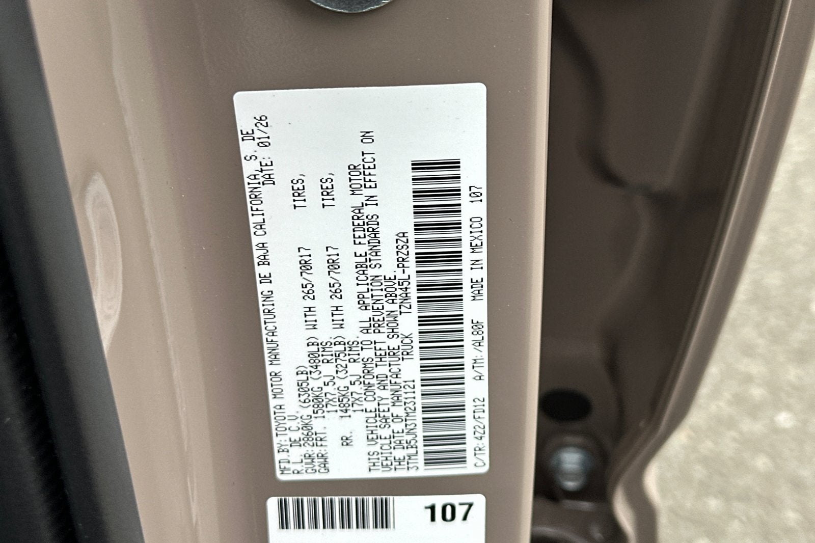 2026 Toyota Tacoma TRD Off-Road