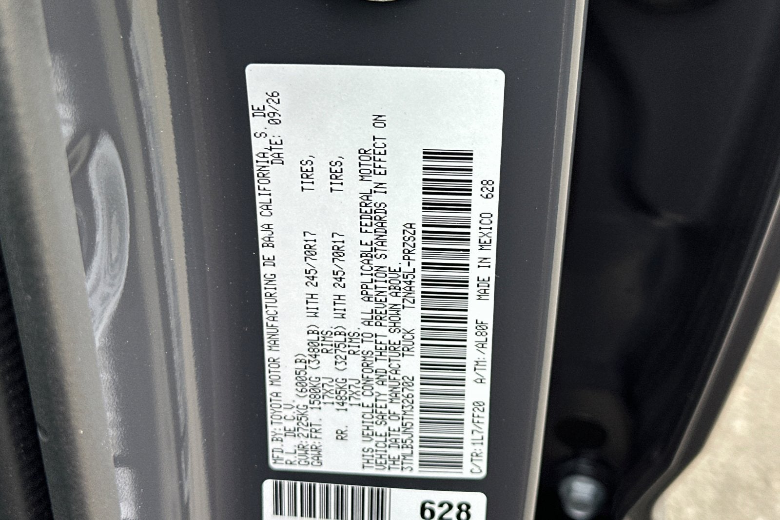 2026 Toyota Tacoma SR5