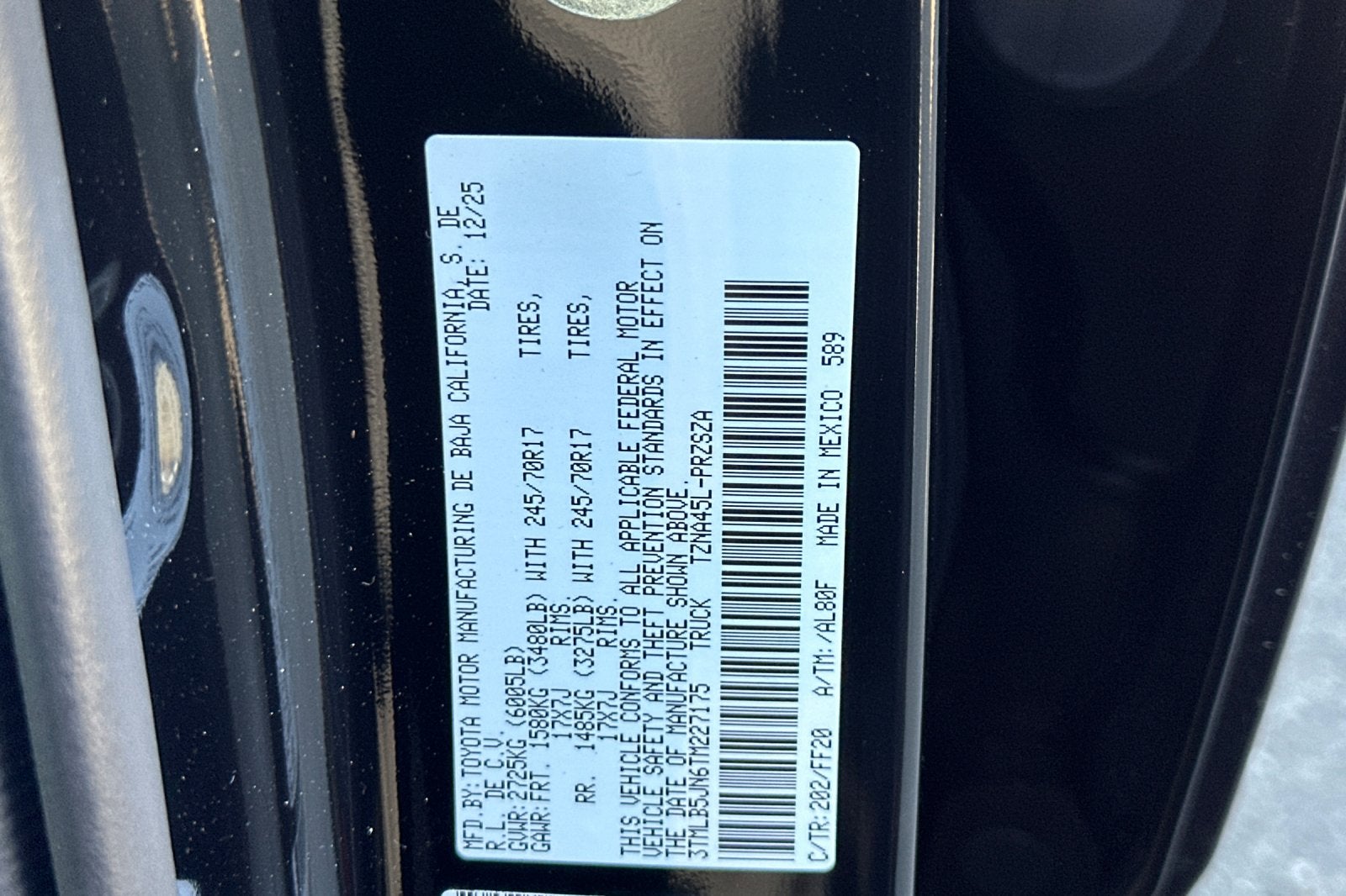 2026 Toyota Tacoma SR5