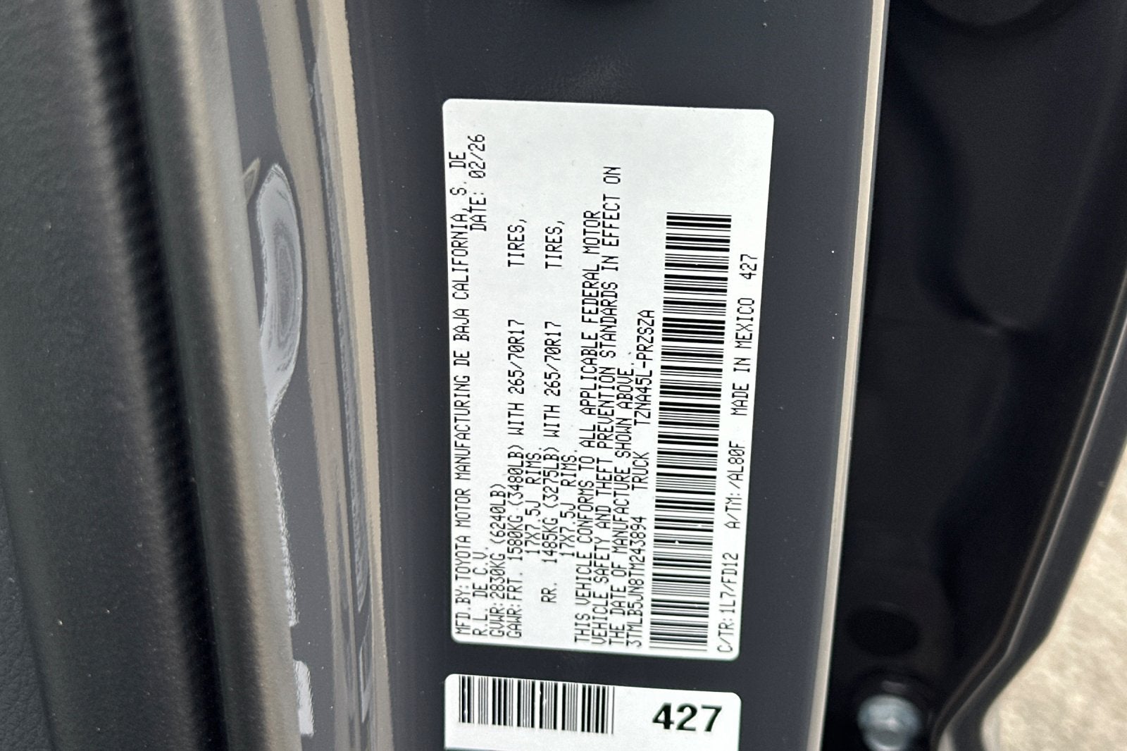 2026 Toyota Tacoma TRD Off-Road