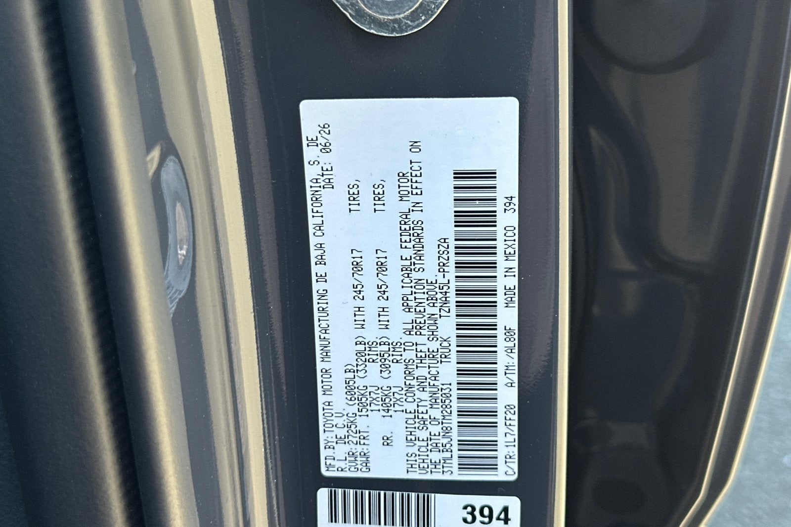 2026 Toyota Tacoma SR5
