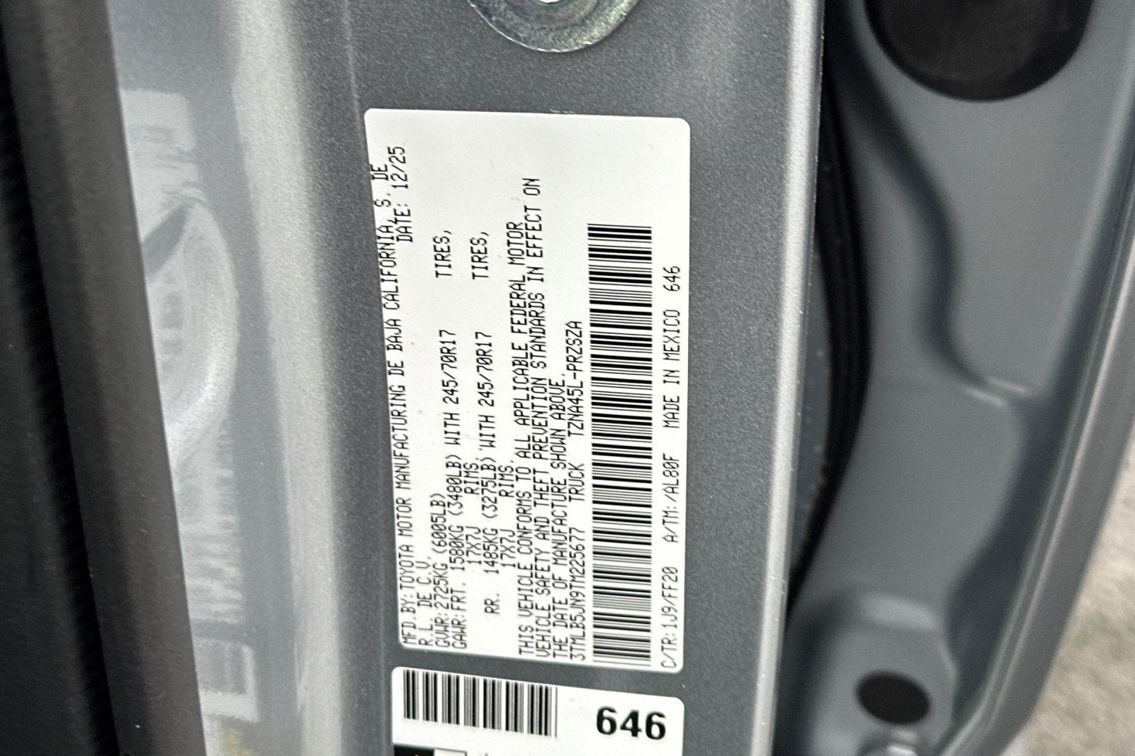 2026 Toyota Tacoma SR5