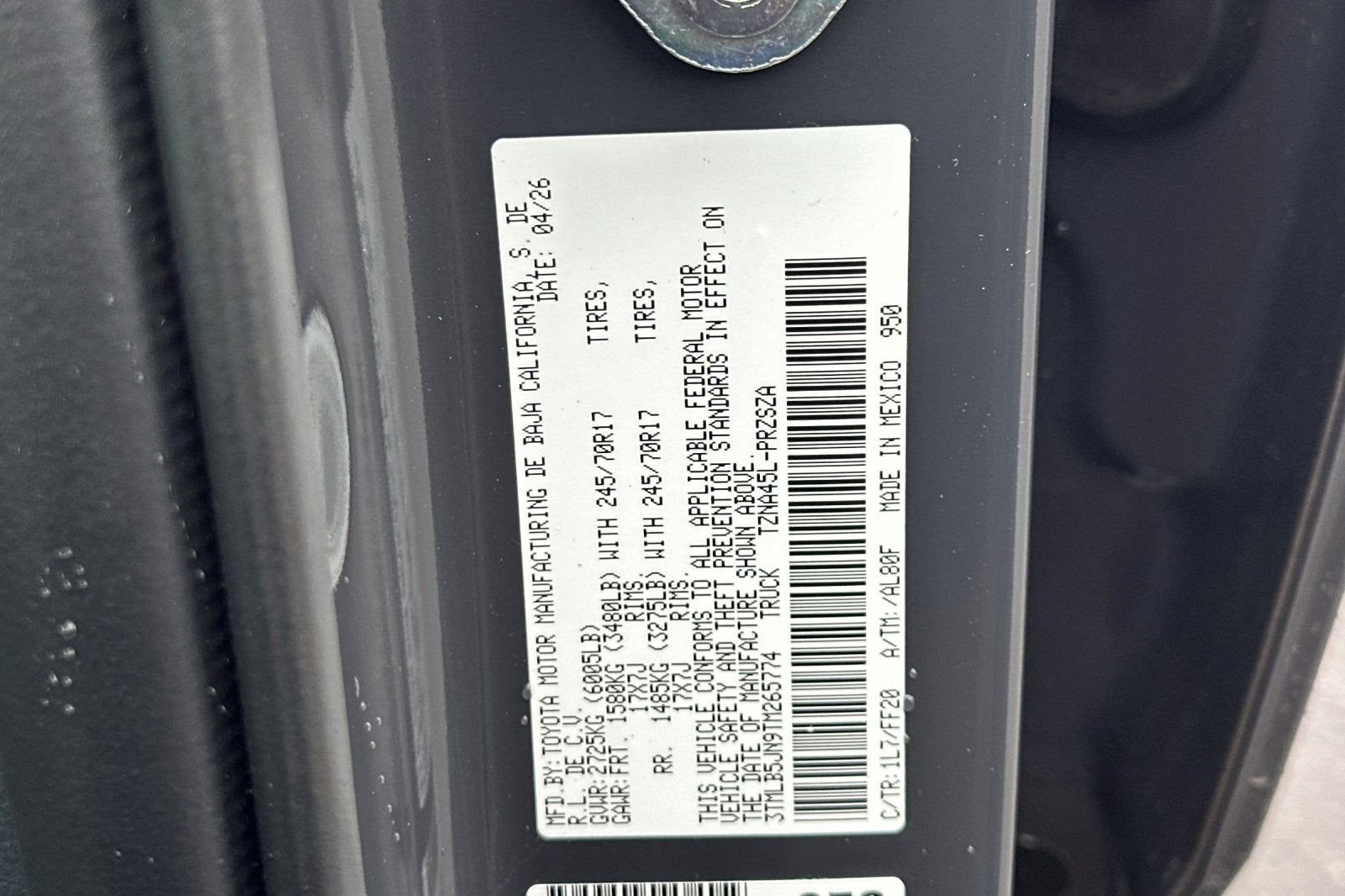 2026 Toyota Tacoma SR5