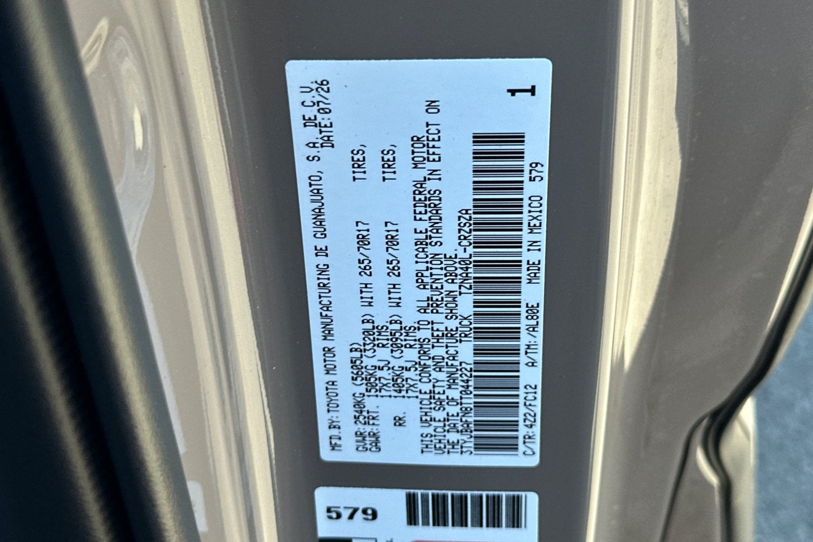 2026 Toyota Tacoma TRD PreRunner