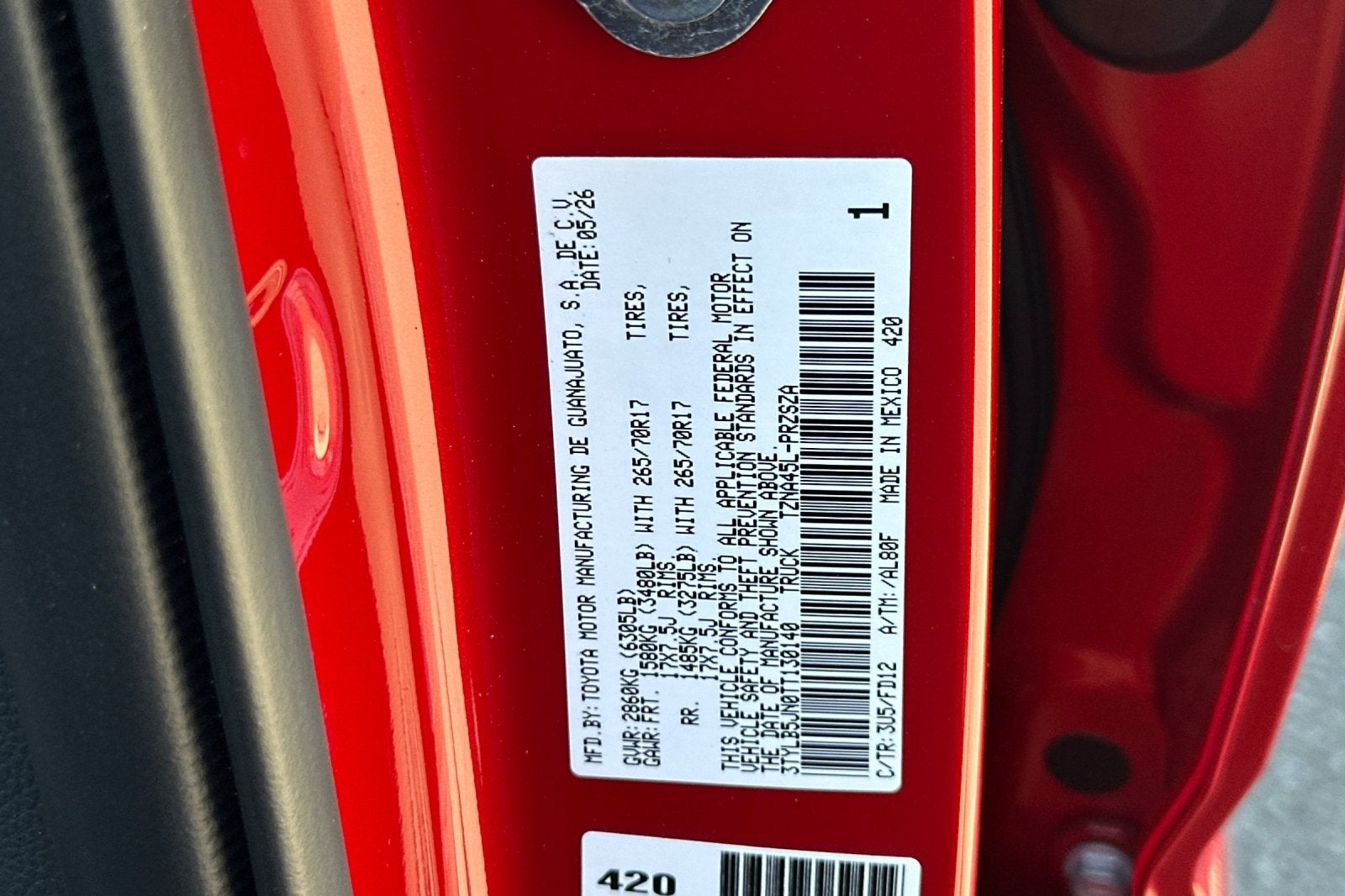 2026 Toyota Tacoma TRD Off-Road