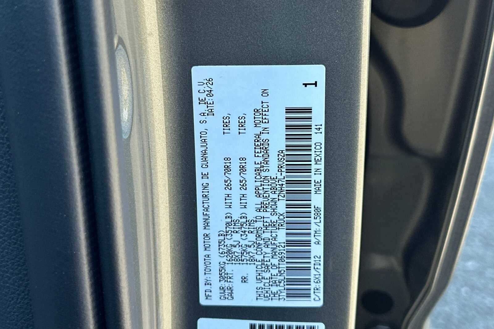 2026 Toyota Tacoma i-FORCE MAX Tacoma TRD Off-Road