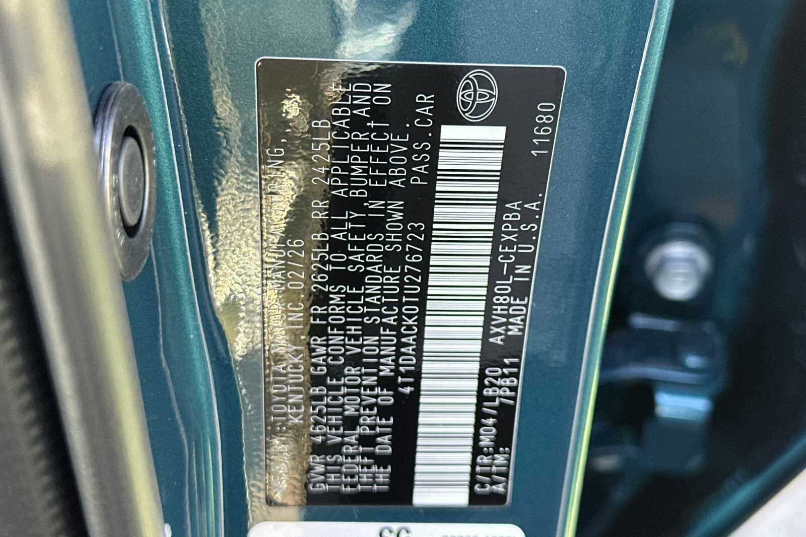 2026 Toyota Camry XSE