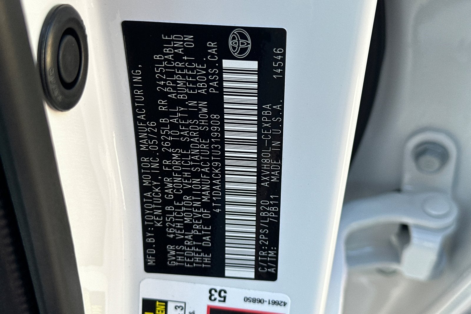 2026 Toyota Camry XSE