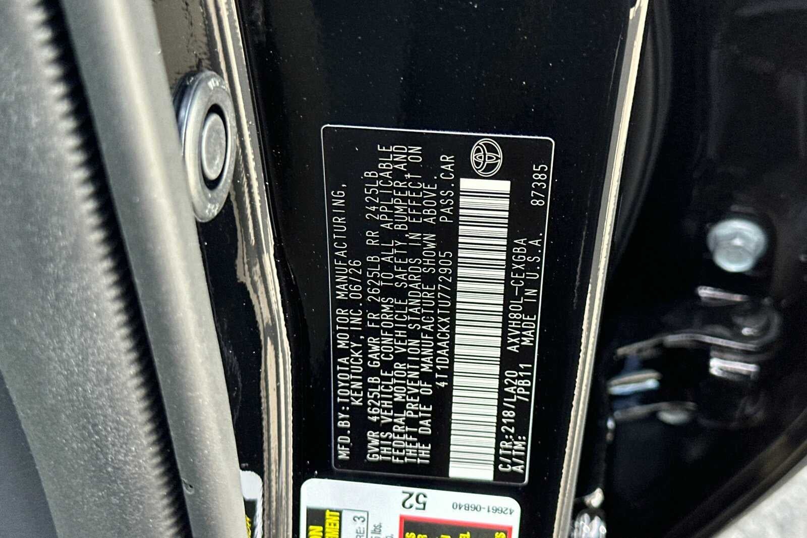 2026 Toyota Camry XLE