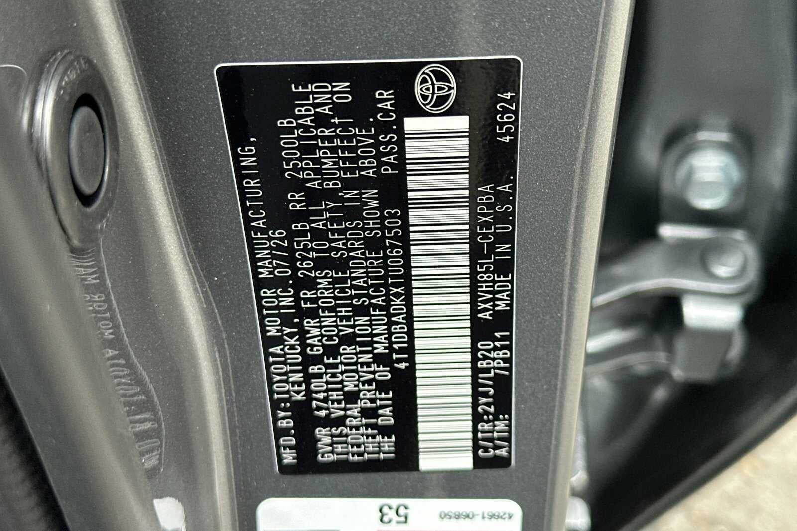 2026 Toyota Camry XSE AWD