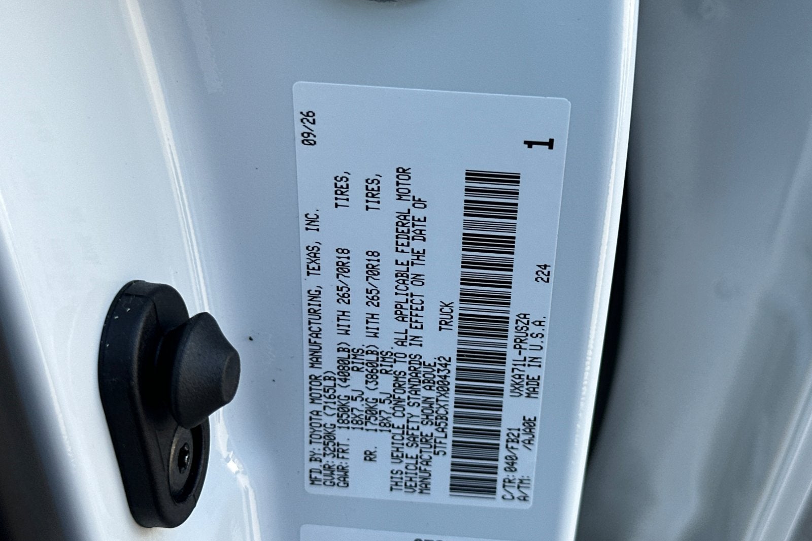 2026 Toyota Tundra SR5