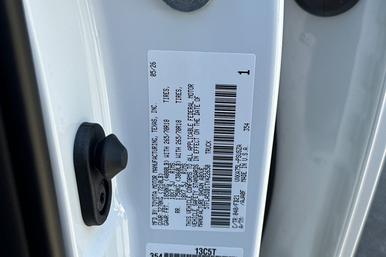 2026 Toyota Tundra SR5
