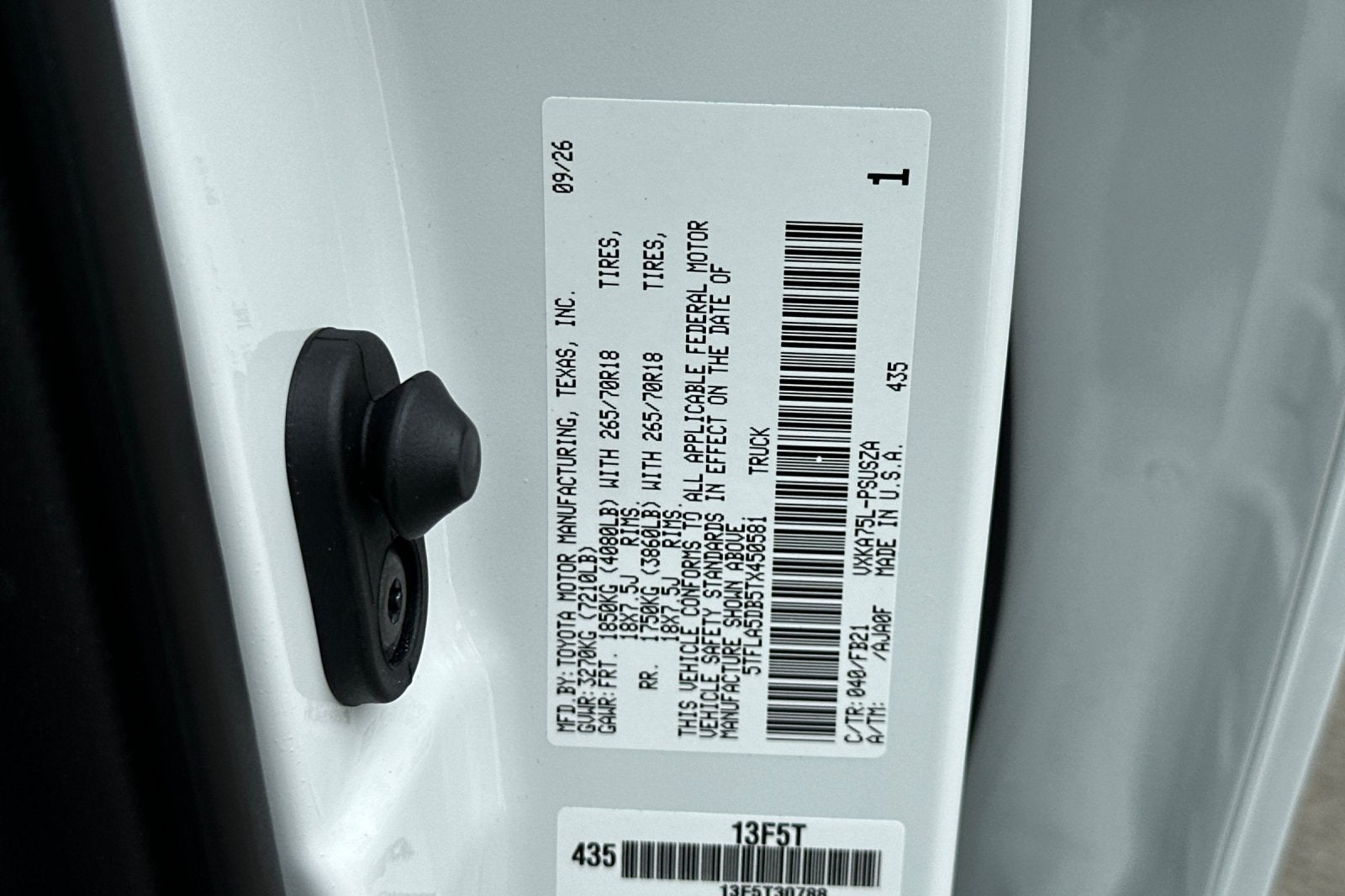 2026 Toyota Tundra SR5