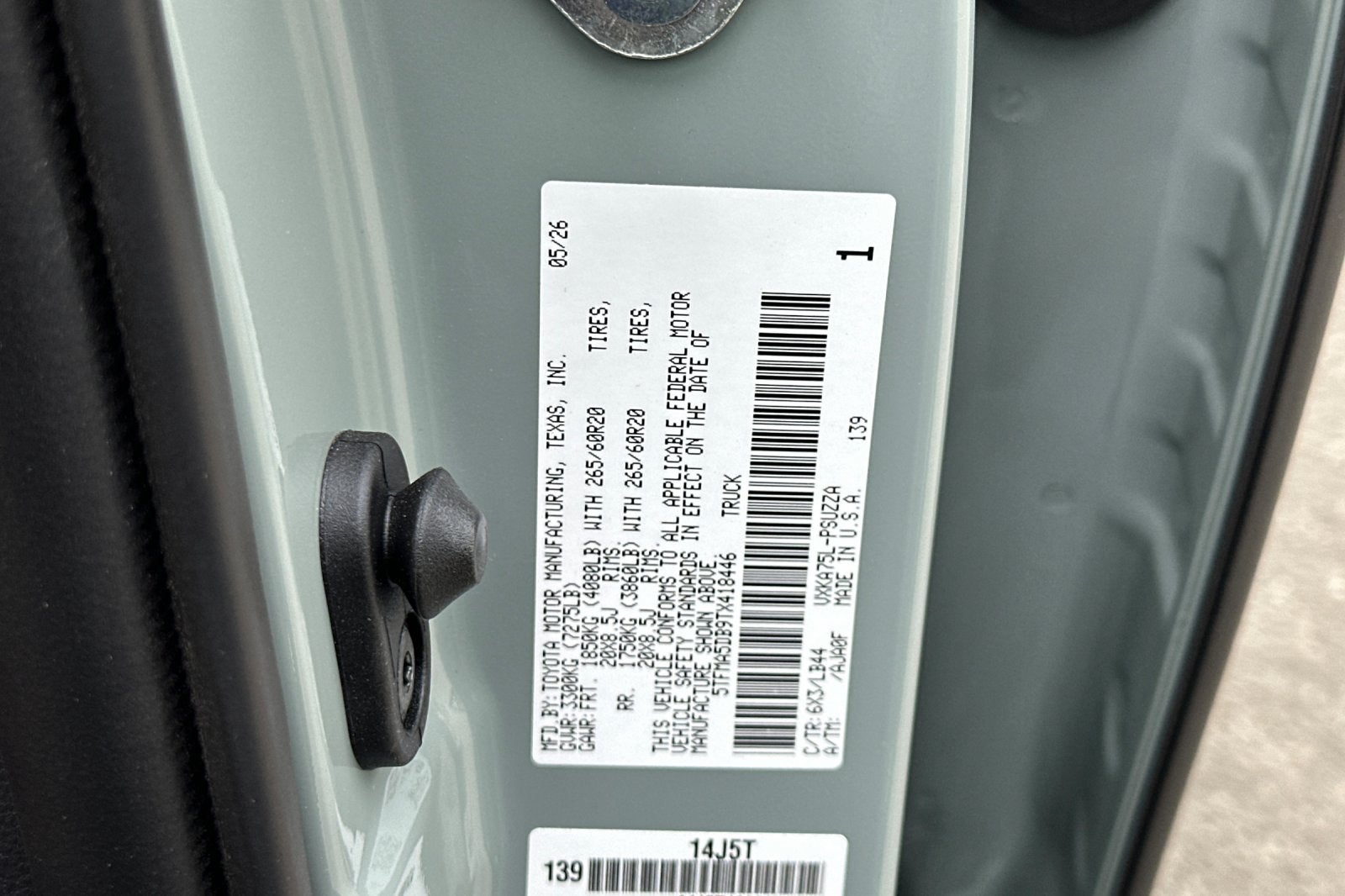 2026 Toyota Tundra 1794 Edition