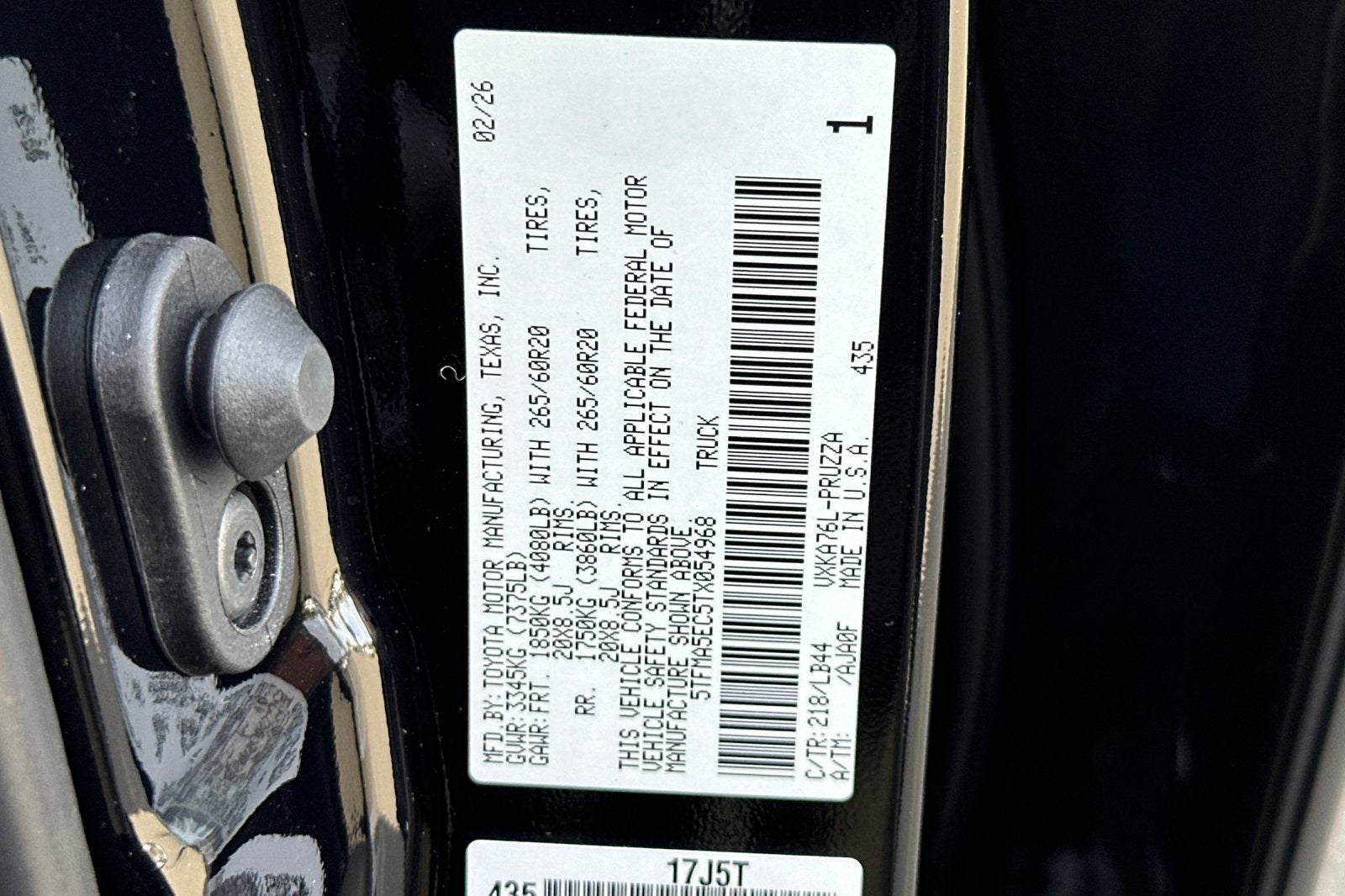 2026 Toyota Tundra 1794 Edition