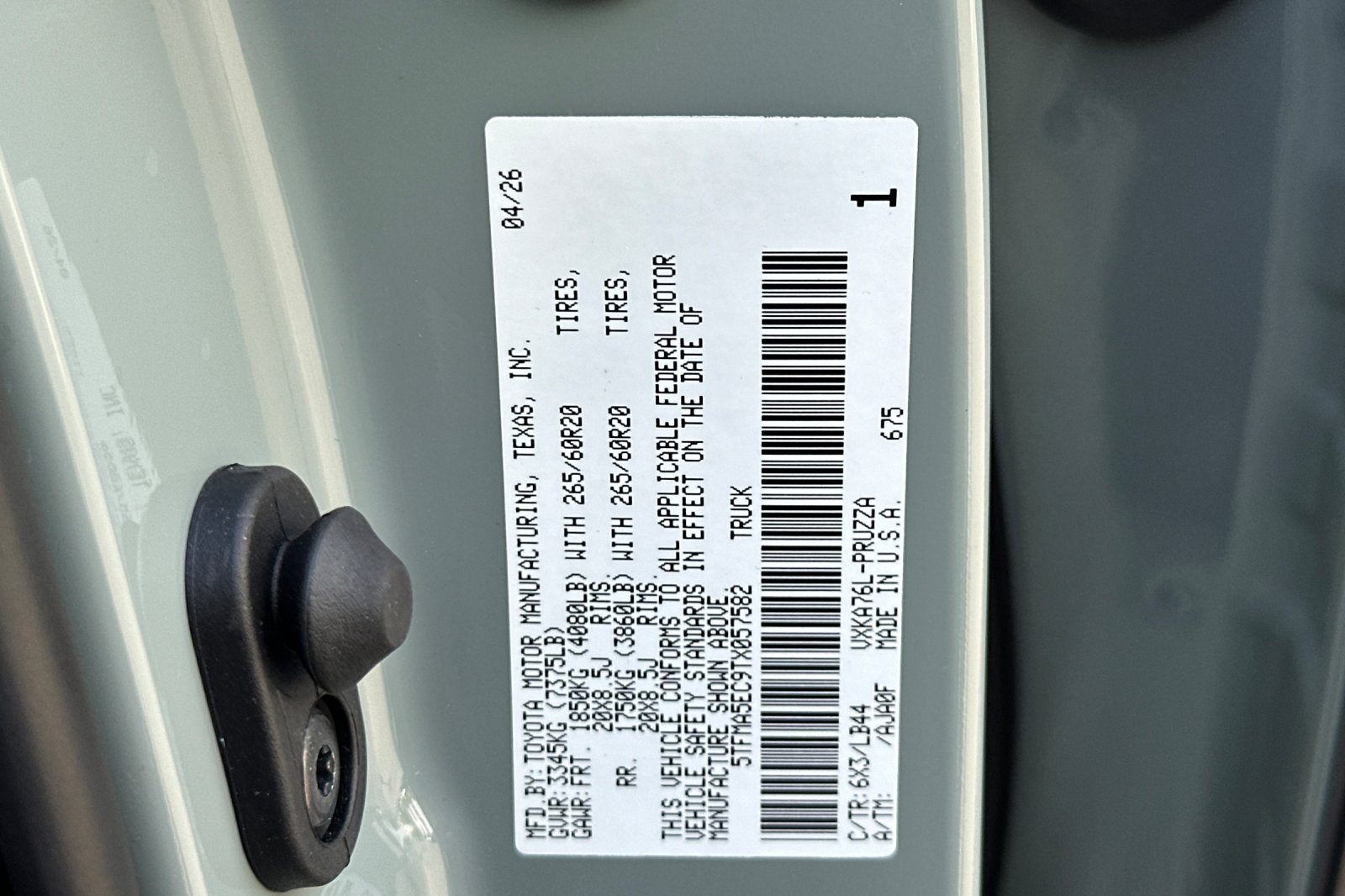 2026 Toyota Tundra 1794 Edition