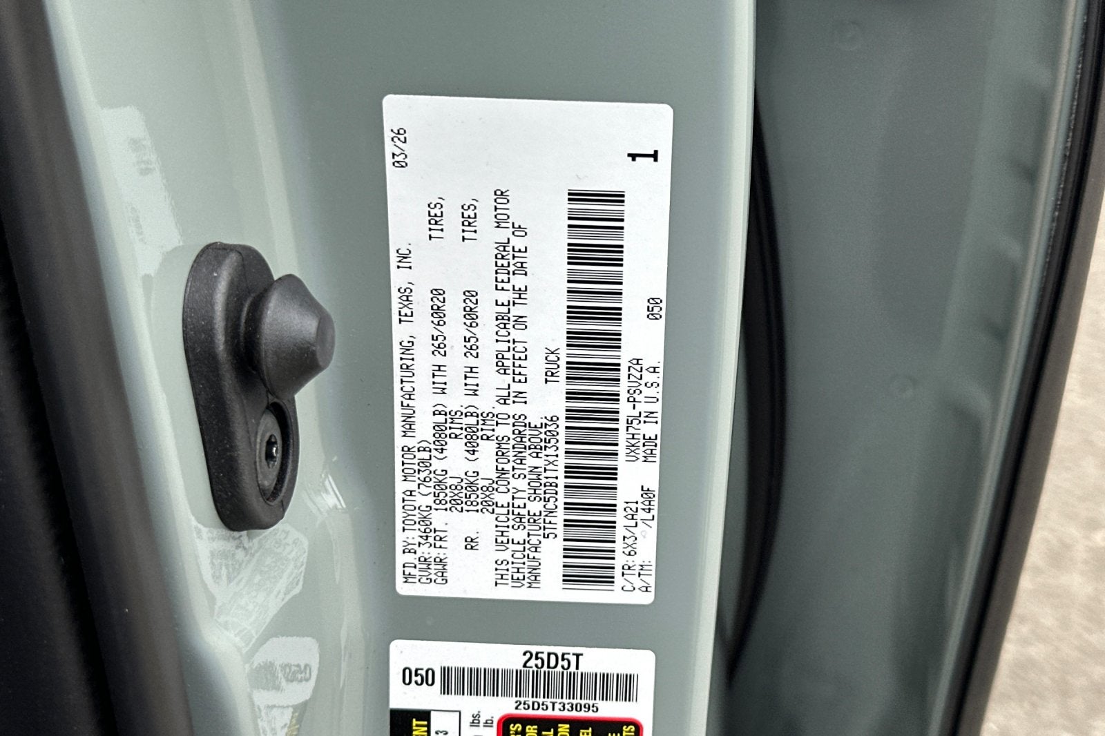 2026 Toyota Tundra i-FORCE MAX Tundra Platinum