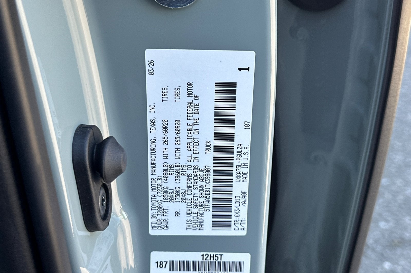 2026 Toyota Tundra Limited