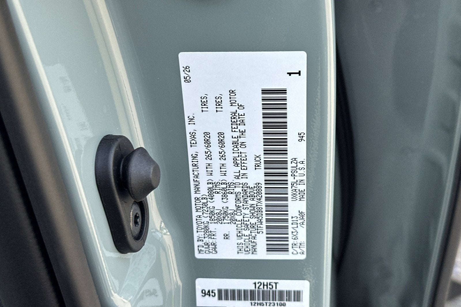 2026 Toyota Tundra Limited