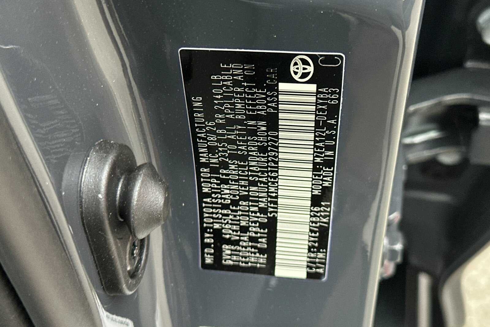 2026 Toyota Corolla XSE