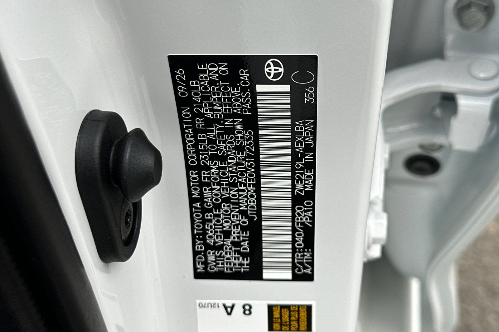 2027 Toyota Corolla Hybrid LE