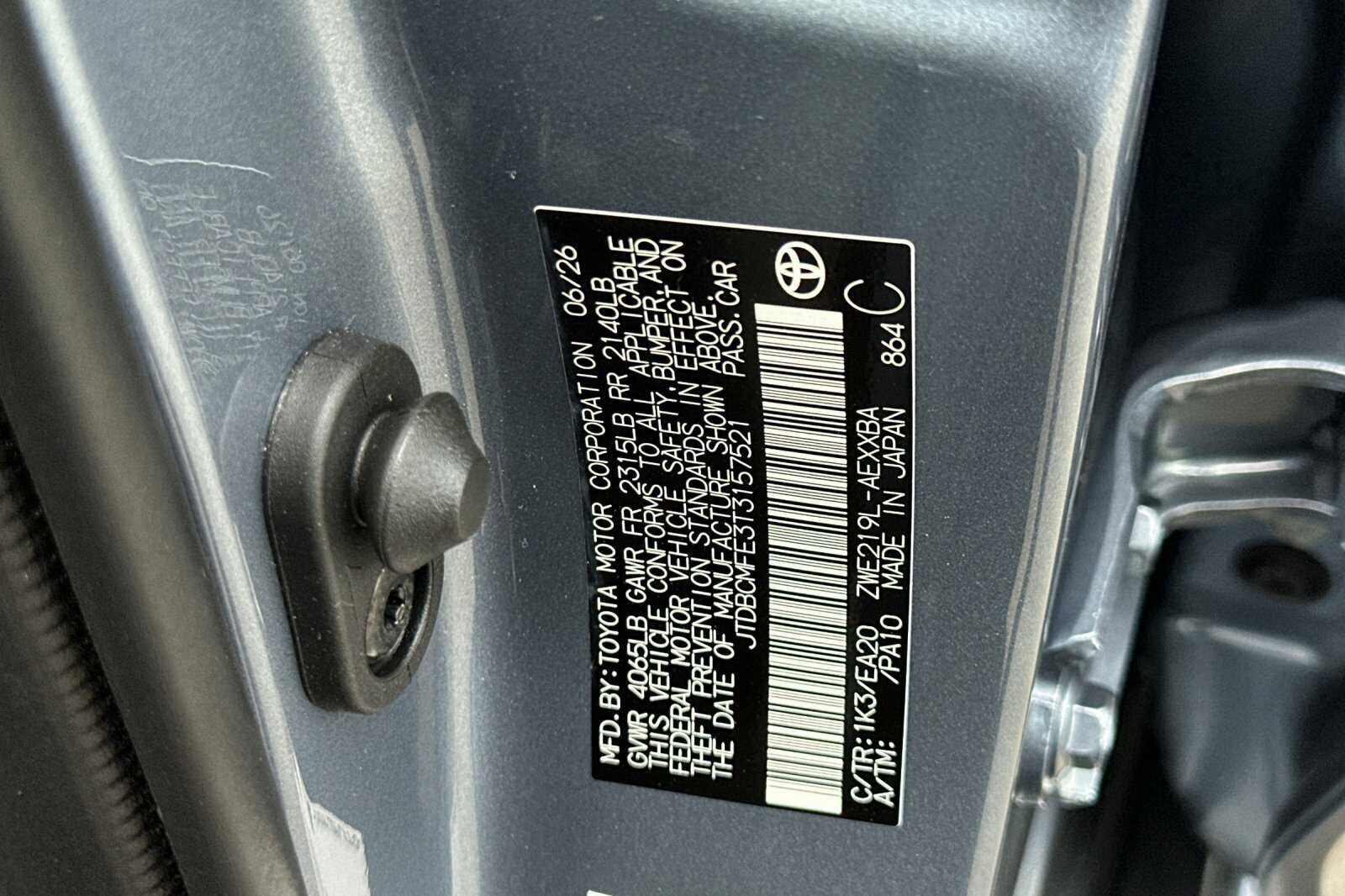 2026 Toyota Corolla Hybrid XLE