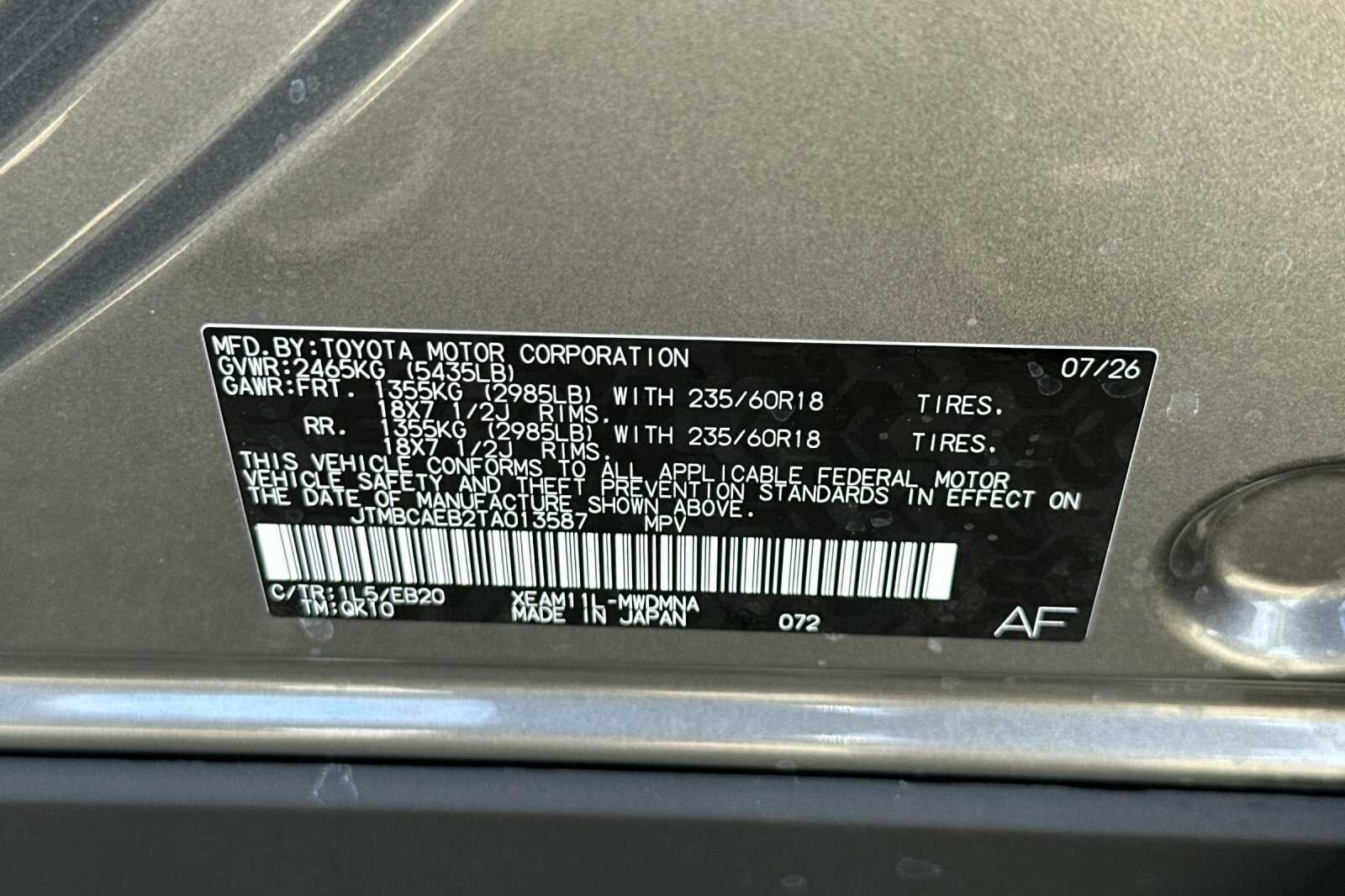 2026 Toyota bZ XLE