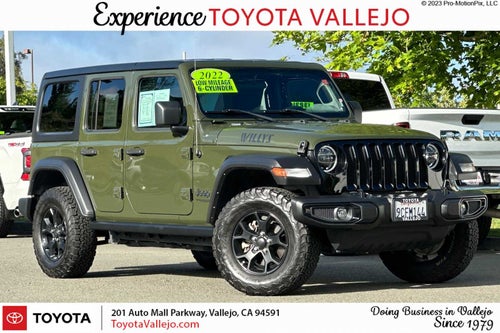 2022 Jeep Wrangler Unlimited Willys
