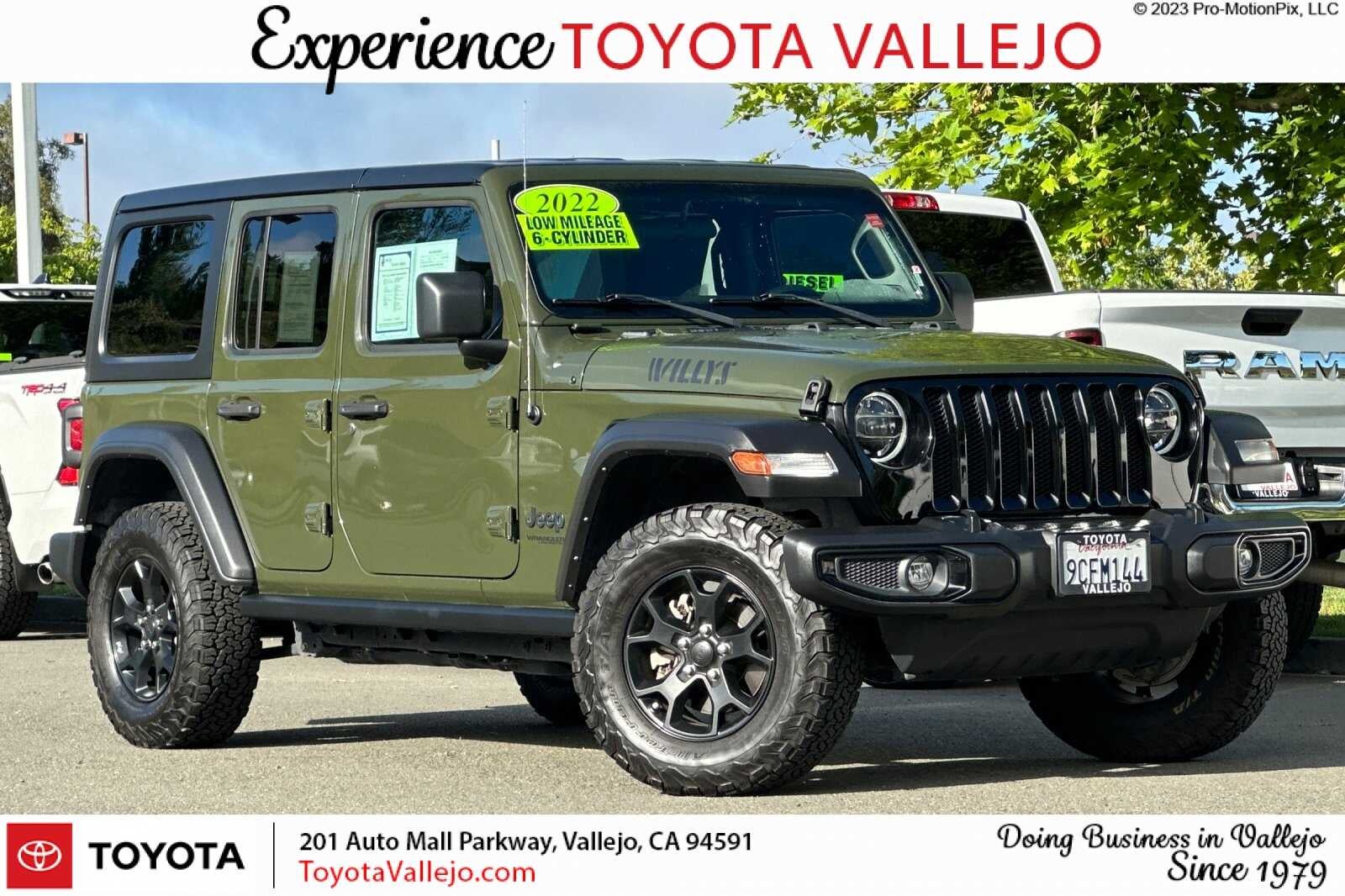 2022 Jeep Wrangler Unlimited Willys