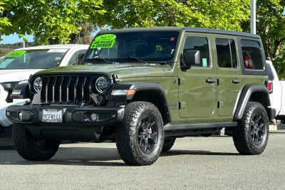 2022 Jeep Wrangler Unlimited Willys
