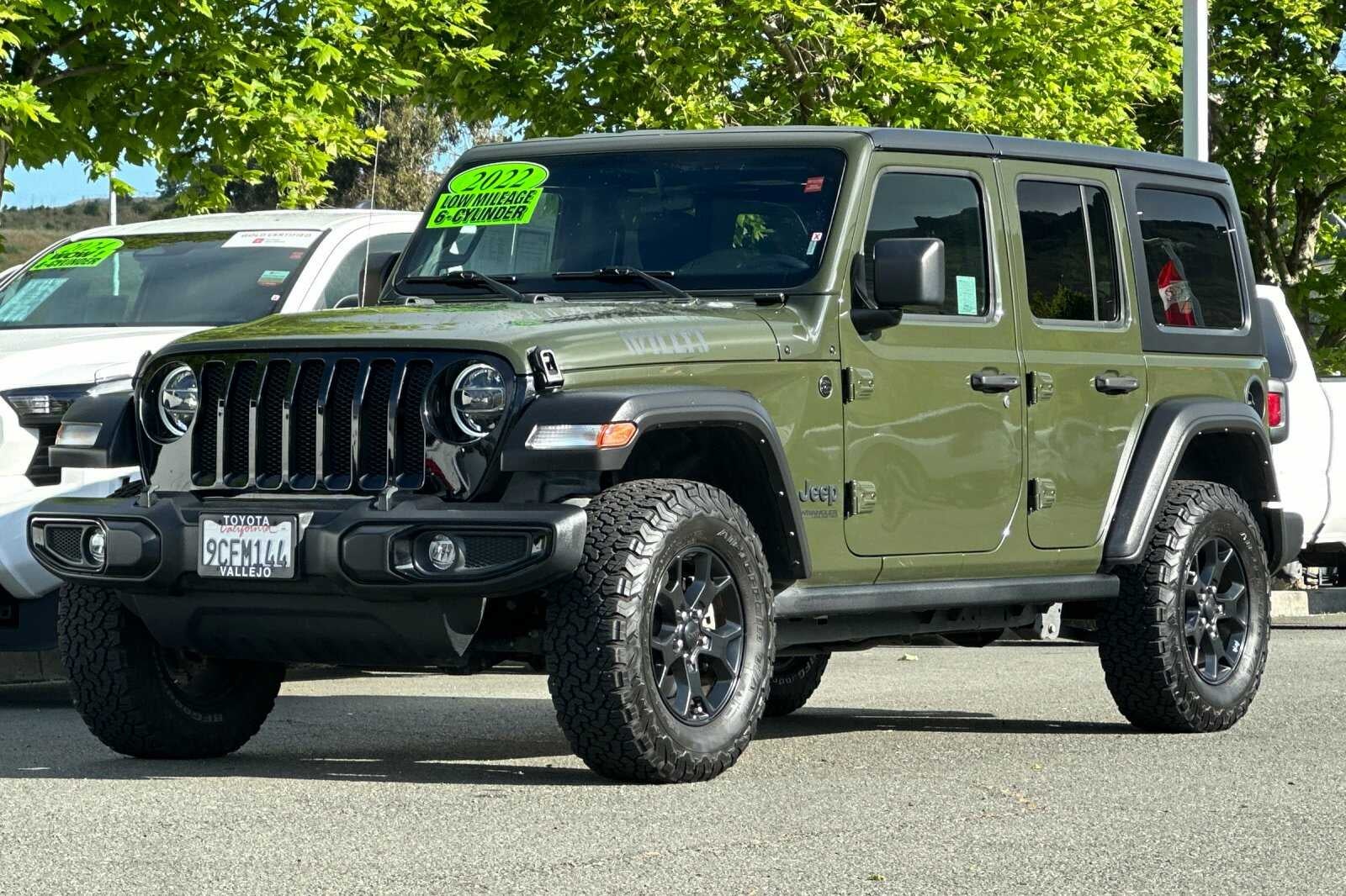 2022 Jeep Wrangler Unlimited Willys