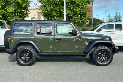 2022 Jeep Wrangler Unlimited Willys