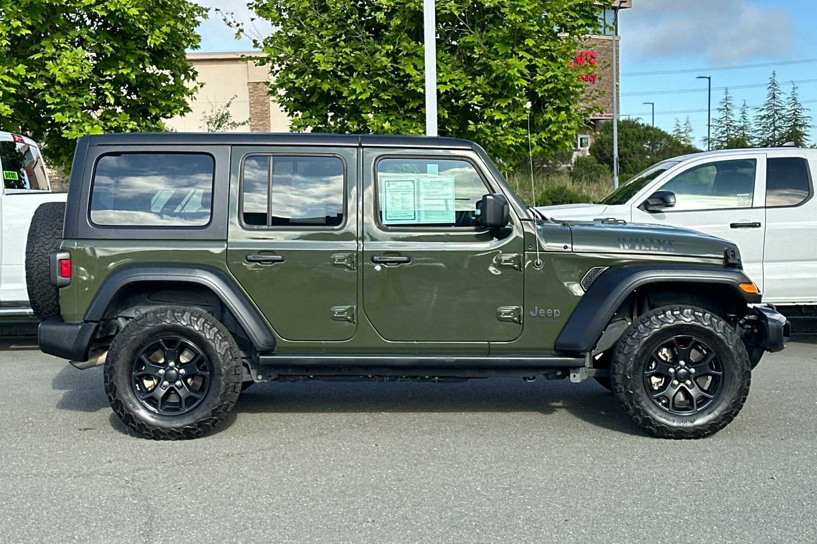 2022 Jeep Wrangler Unlimited Willys