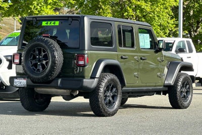 2022 Jeep Wrangler Unlimited Willys
