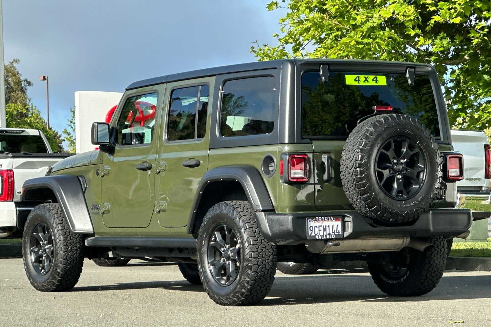 2022 Jeep Wrangler Unlimited Willys