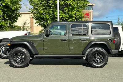 2022 Jeep Wrangler Unlimited Willys