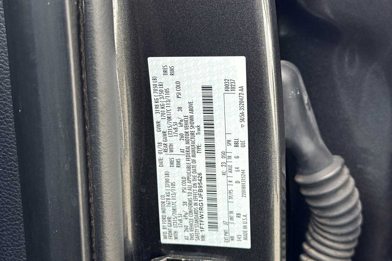 2018 Ford F-150 Raptor