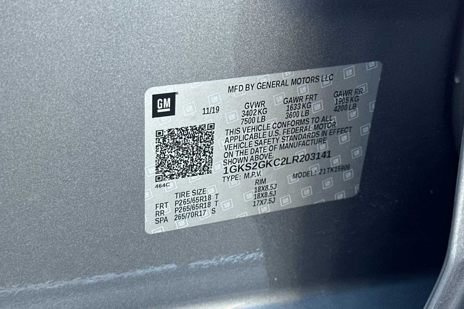 2020 GMC Yukon XL SLT