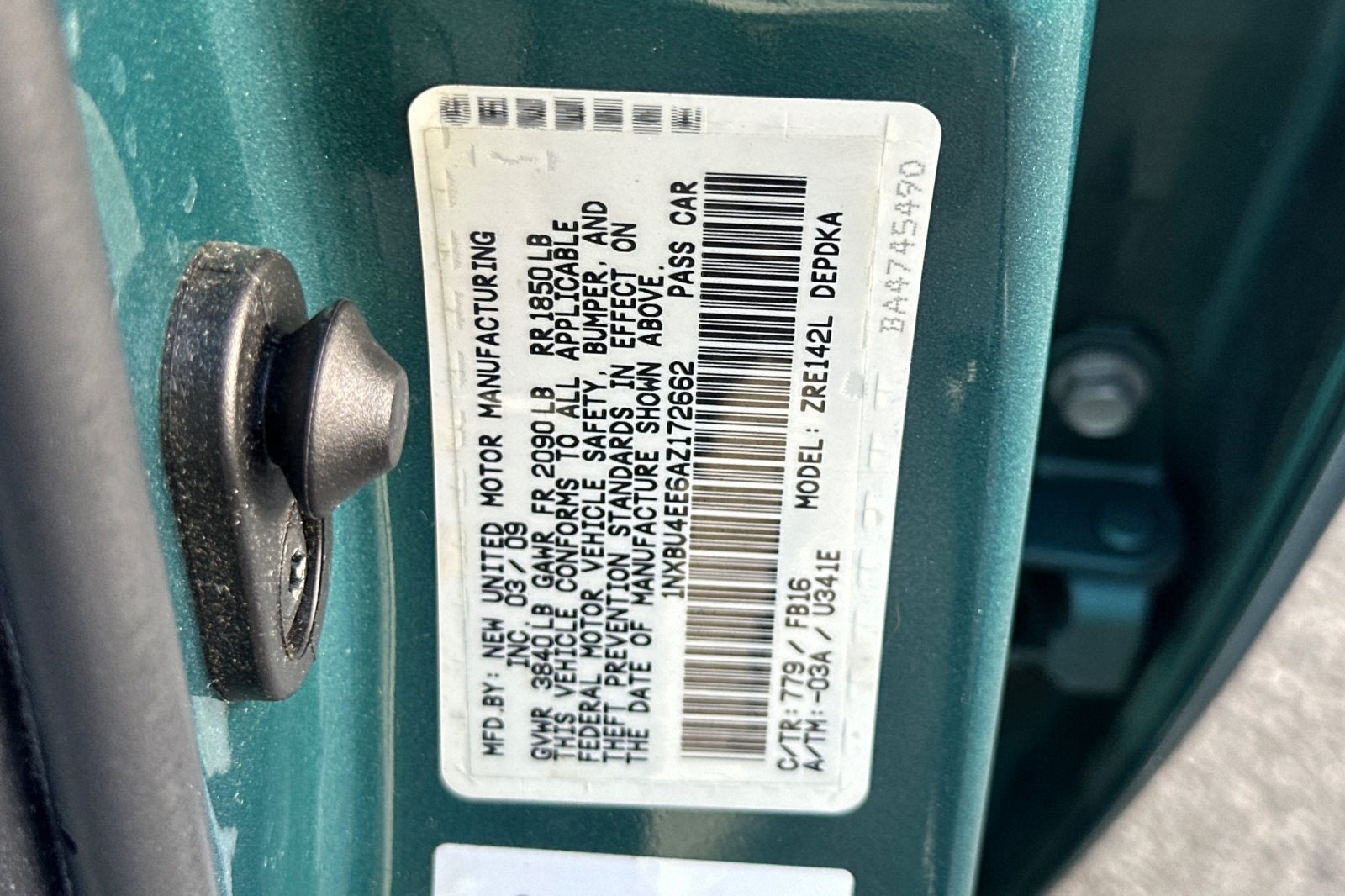 2010 Toyota Corolla 4D Sedan