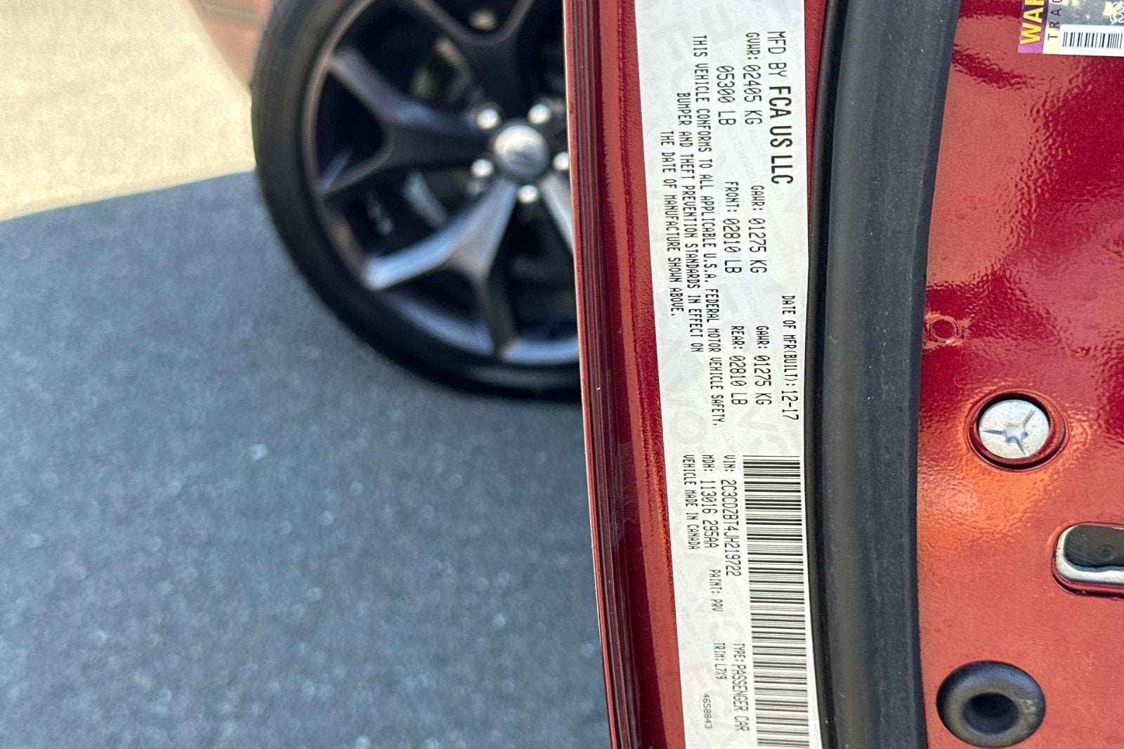 2018 Dodge Challenger R/T