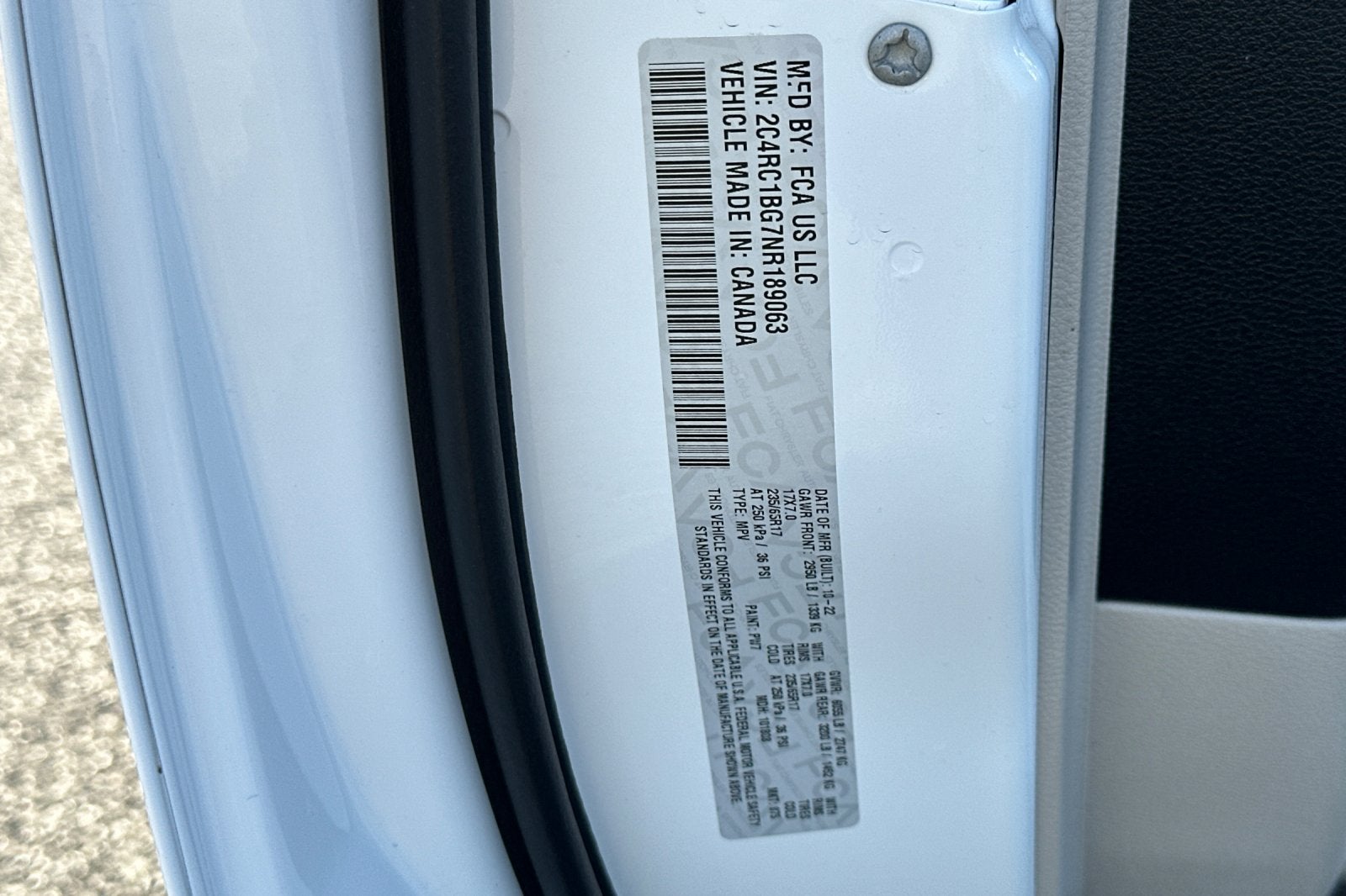 2022 Chrysler Pacifica Touring L