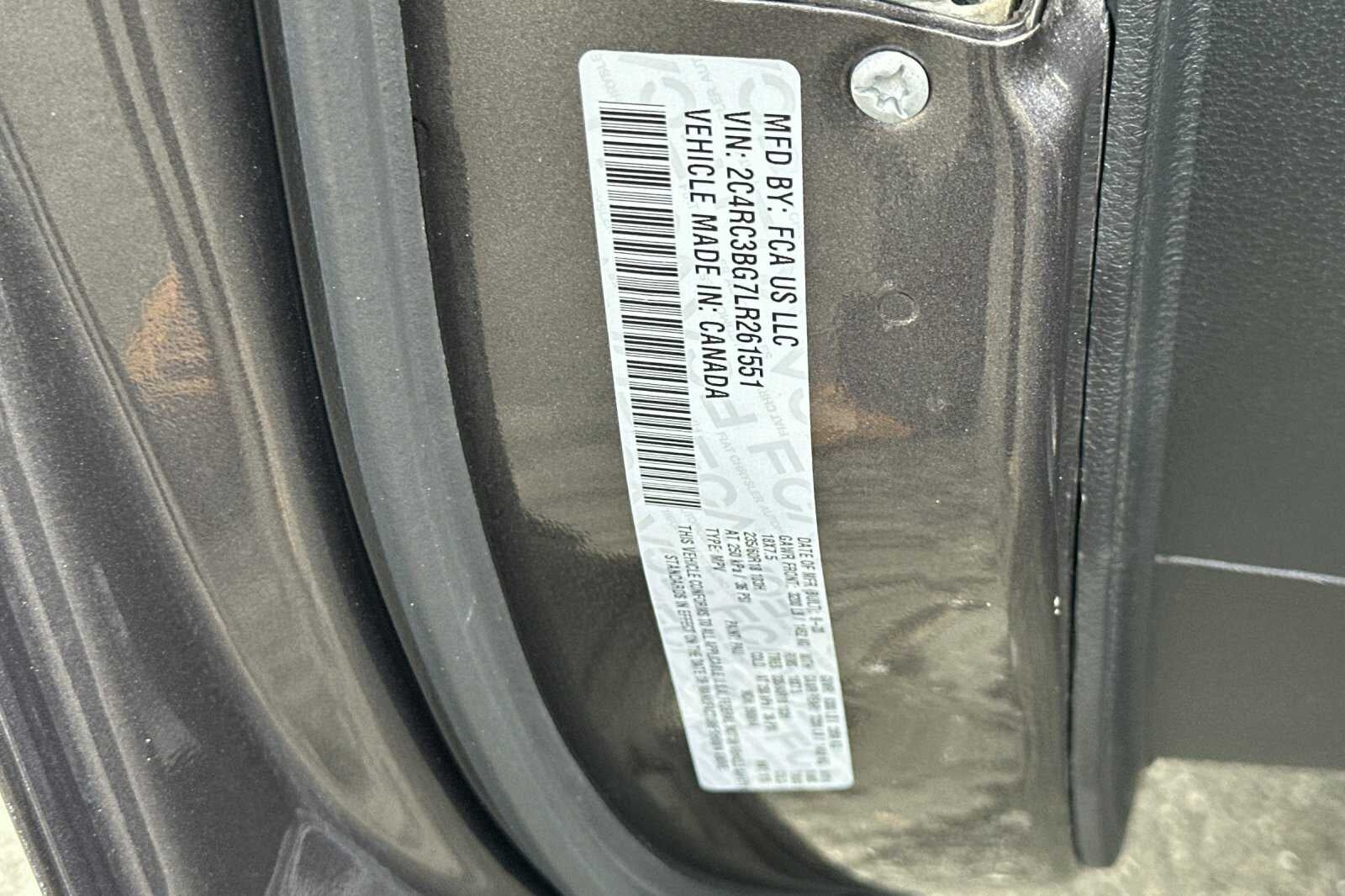 2020 Chrysler Pacifica Launch Edition