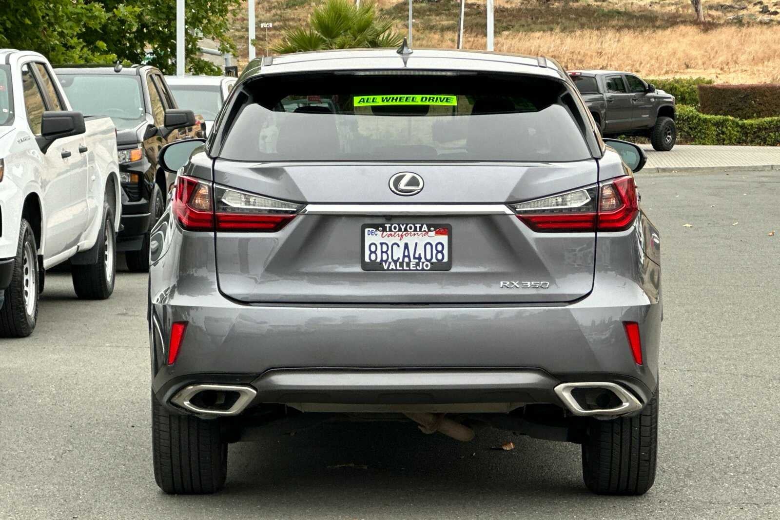 2017 Lexus RX 350 4D Sport Utility
