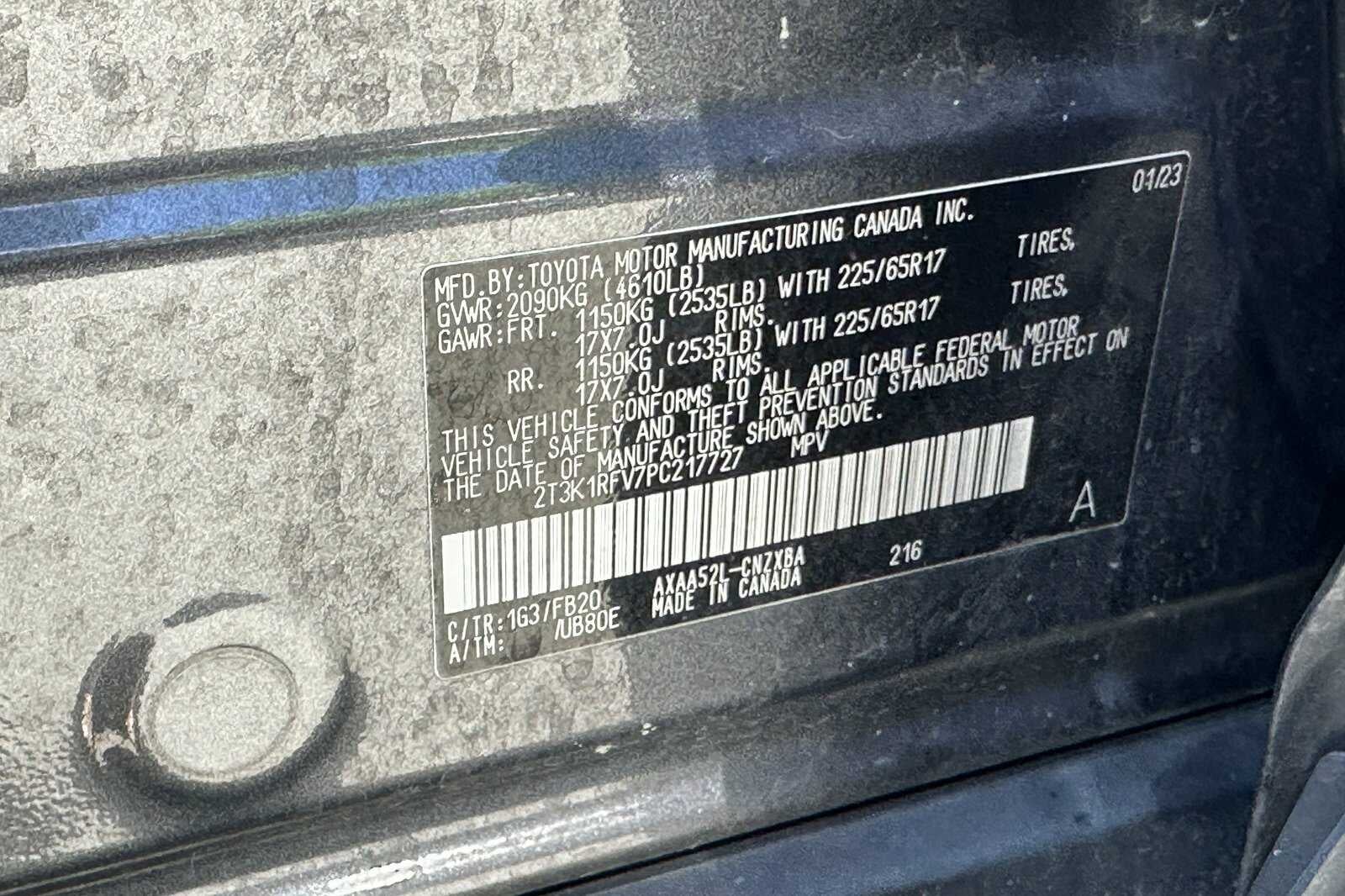 2023 Toyota RAV4 LE