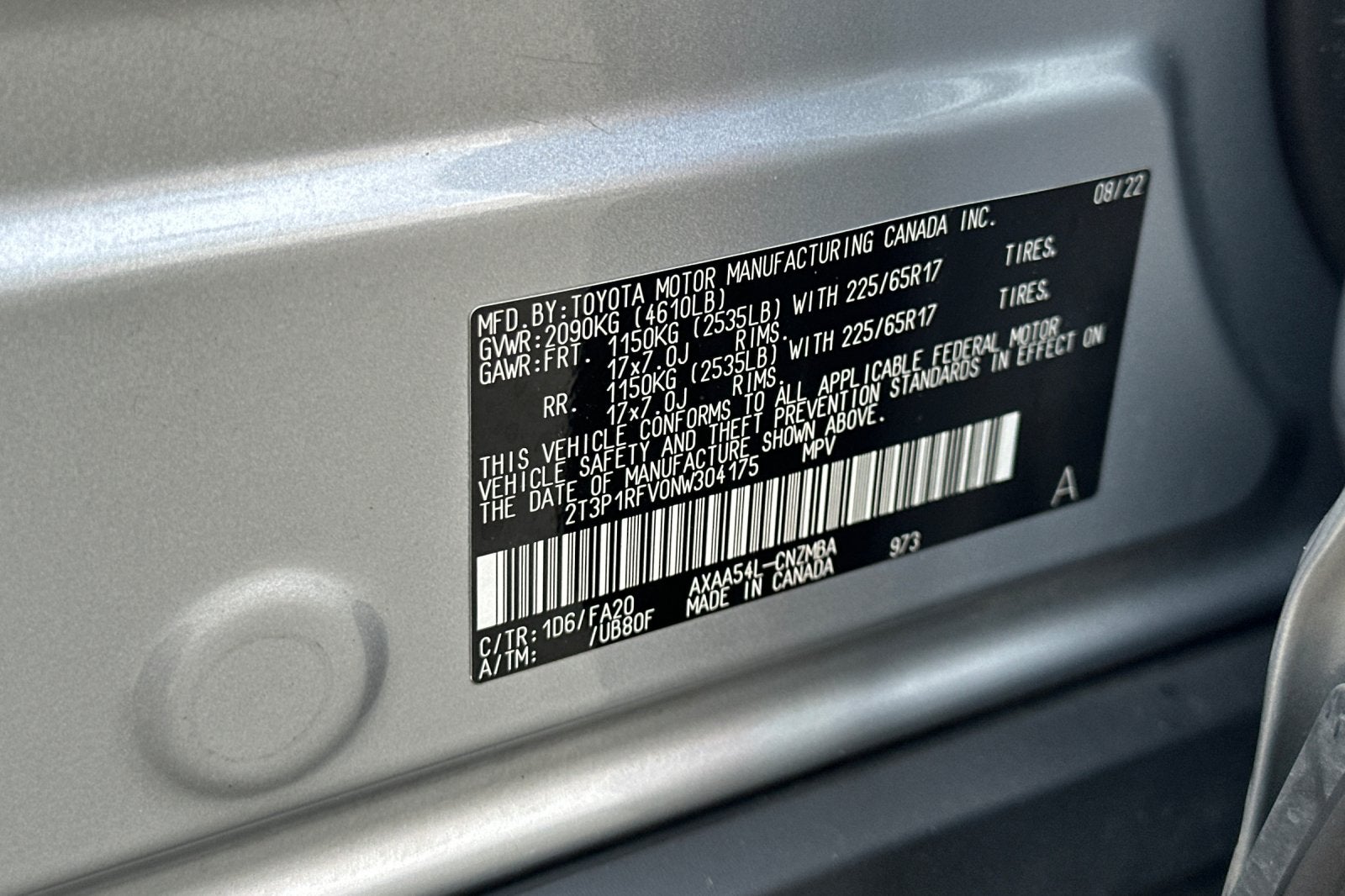 2022 Toyota RAV4 XLE