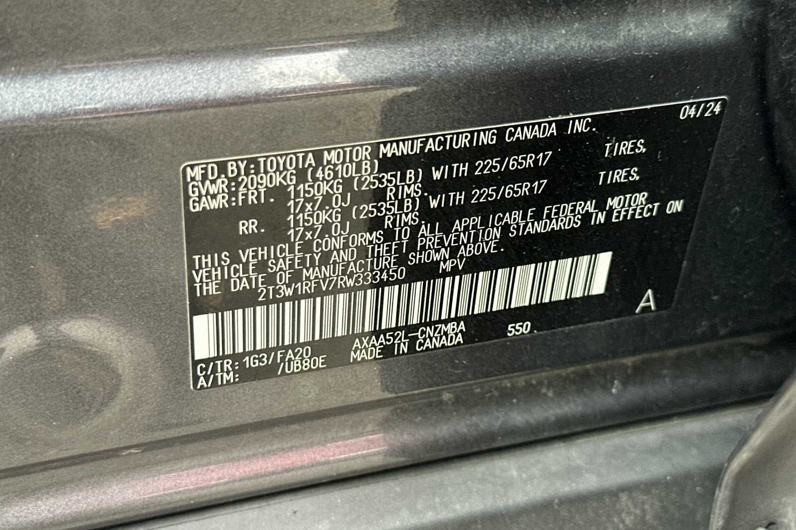 2024 Toyota RAV4 XLE