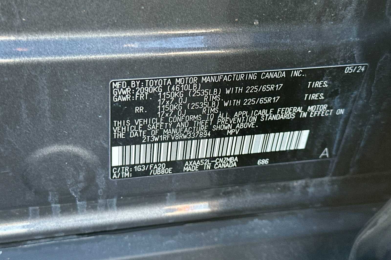 2024 Toyota RAV4 XLE