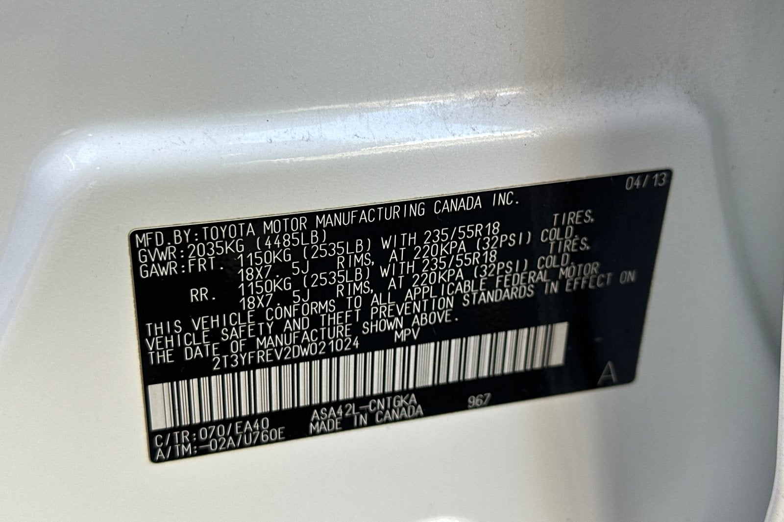 2013 Toyota RAV4 Limited
