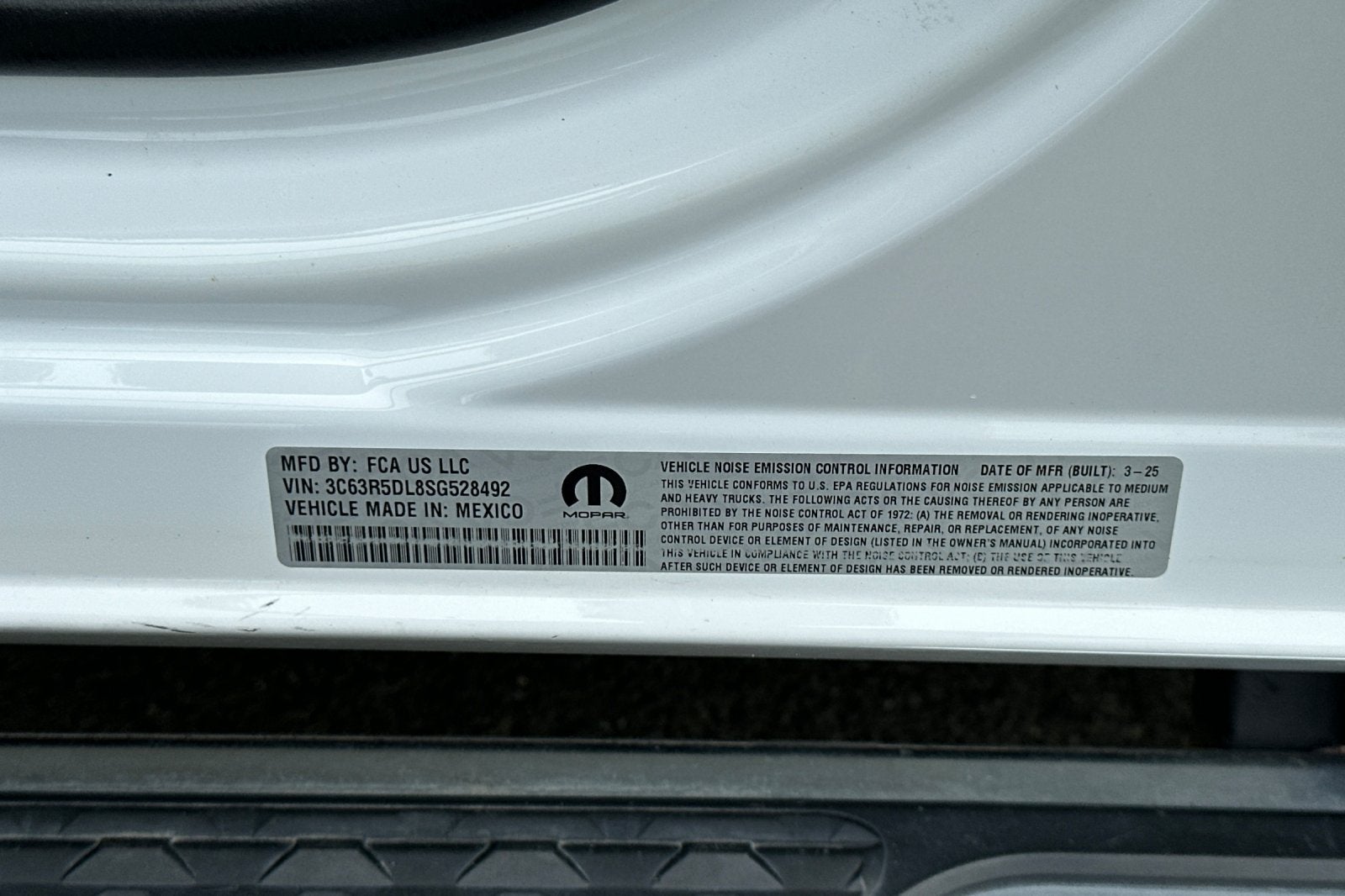 2025 RAM 2500 Big Horn